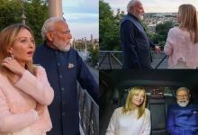इटली में PM Modi ने किया जॉर्जिया मेलोनी के साथ डिनर, फिर कार में गए घूमने, PHOTOS PM_Modi_Italy_visit_Giorgia_Meloni