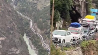 बद्रीनाथ यात्रा में भारी जाम, जोशीमठ के पास घंटों तक फंसे रहे श्रद्धालु- VIDEO badrinath highway traffic