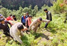 अंतिम संस्कार के लिए पार्थिव शरीर लेकर लौट रहे थे परिजन, खाई में गिरा वाहन, 3 की मौत chamoli accident