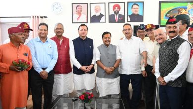 रिटायर्ड सैन्य अधिकारियों ने की BJP राष्ट्रीय अध्यक्ष नितिन नबीन से मुलाकात, सैन्य विरासत पर हुई चर्चा retired-military-officers-meet-bjp-national-president-nitin-nabin